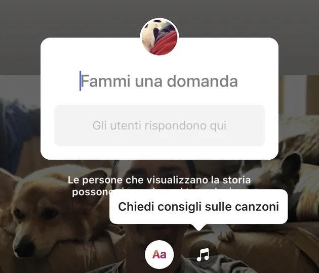 instagram domande