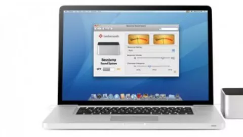 BassJump: subwoofer per MacBook