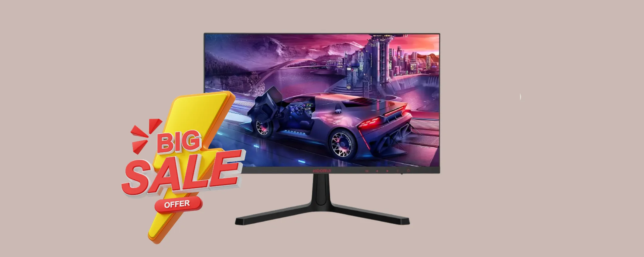 Sconto schock del -38% sul Monitor da gaming di ultima generazione