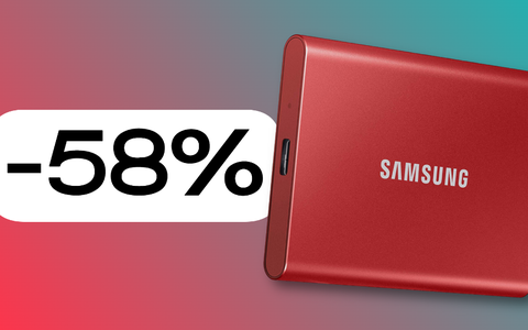 Samsung Memorie T7 SSD portatile da 2TB: CLAMOROSO AFFARE Amazon (-58%)