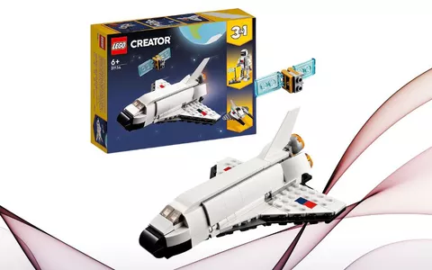 MENO DI 8€ per il Kit LEGO Creator Space Shuttle in sconto Amazon -20%