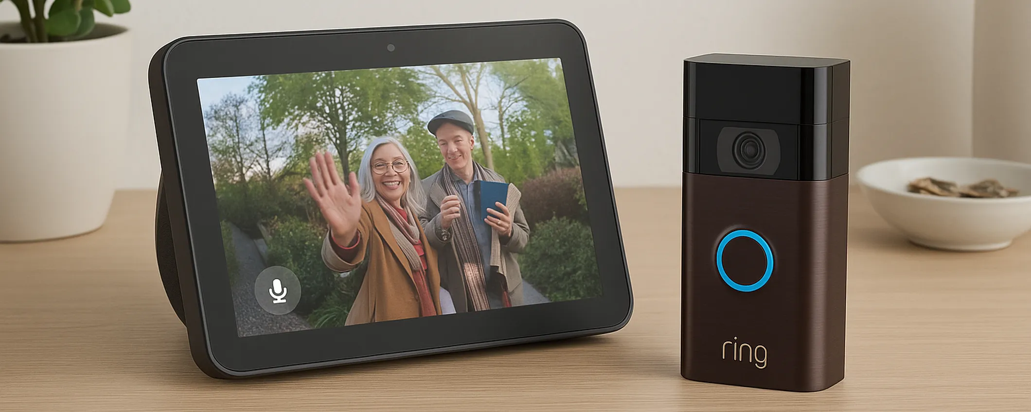 Echo Show 8 e videocitofono Ring in offerta Prime Day: la smart home a metà prezzo