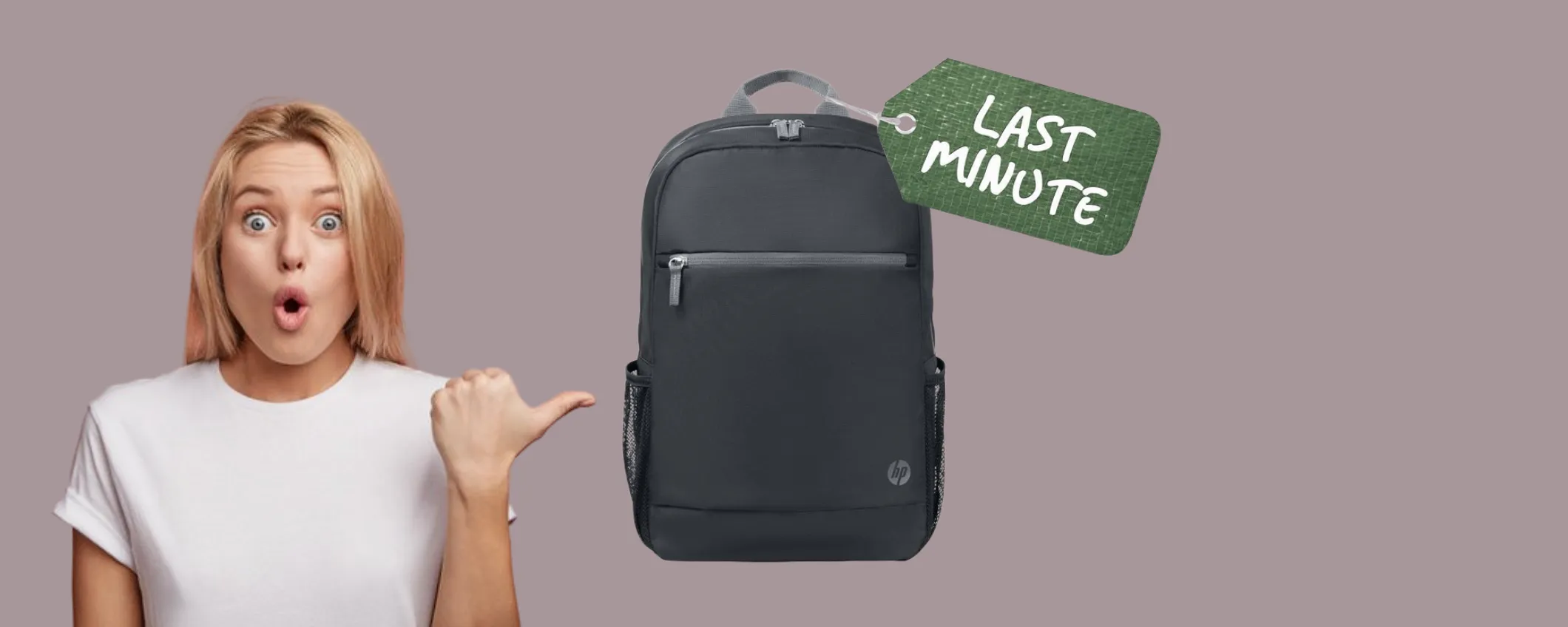 Solo 19€ per lo zaino per Notebook HP: qualità e praticità ad un prezzo imbattibile!