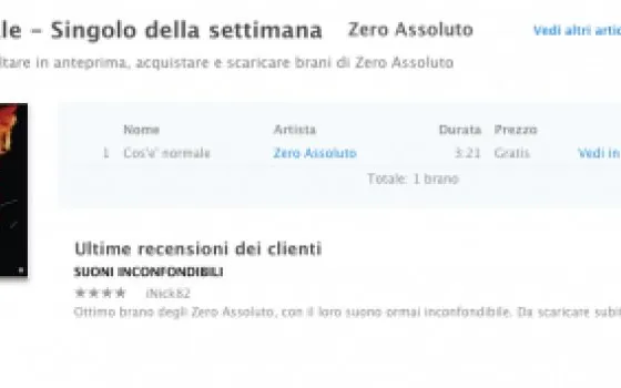 Il Singolo della settimana: 