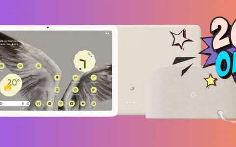 Google Pixel Tablet a 120€ in meno: il tablet che sfrutta l'IA di Google in sottocosto