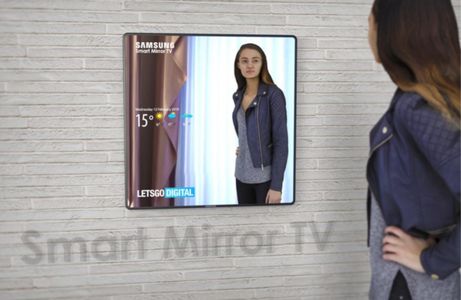 Samsung brevetta una TV che diventa uno specchio
