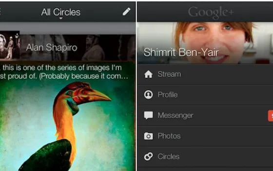 Google+ per iPhone si rifa il look