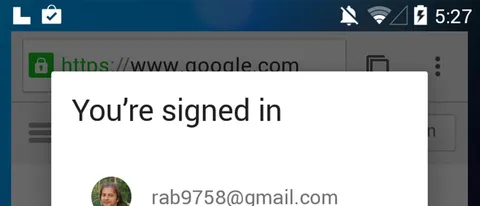 Android: prime immagini della 