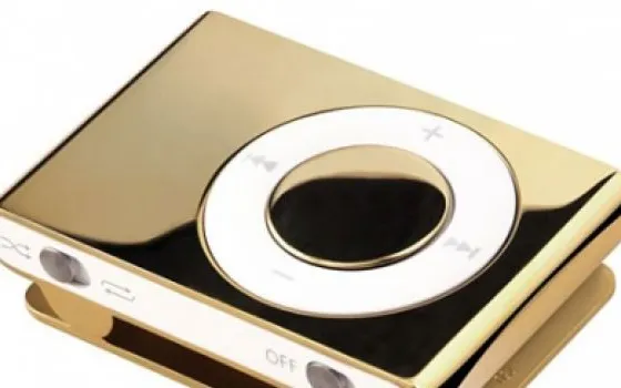 Shuffle placcato oro 18 carati
