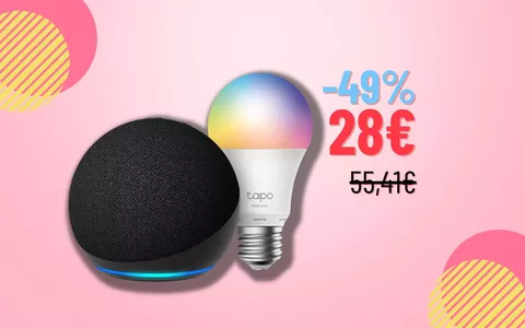 BUNDLE OFFERTA: Echo Dot e TP-Link Tapo A SOLI 28€ è imperdibile!
