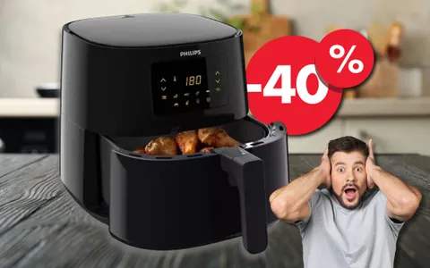 Friggitrice ad aria XL Philips: il Natale è il momento perfetto per questo REGALO