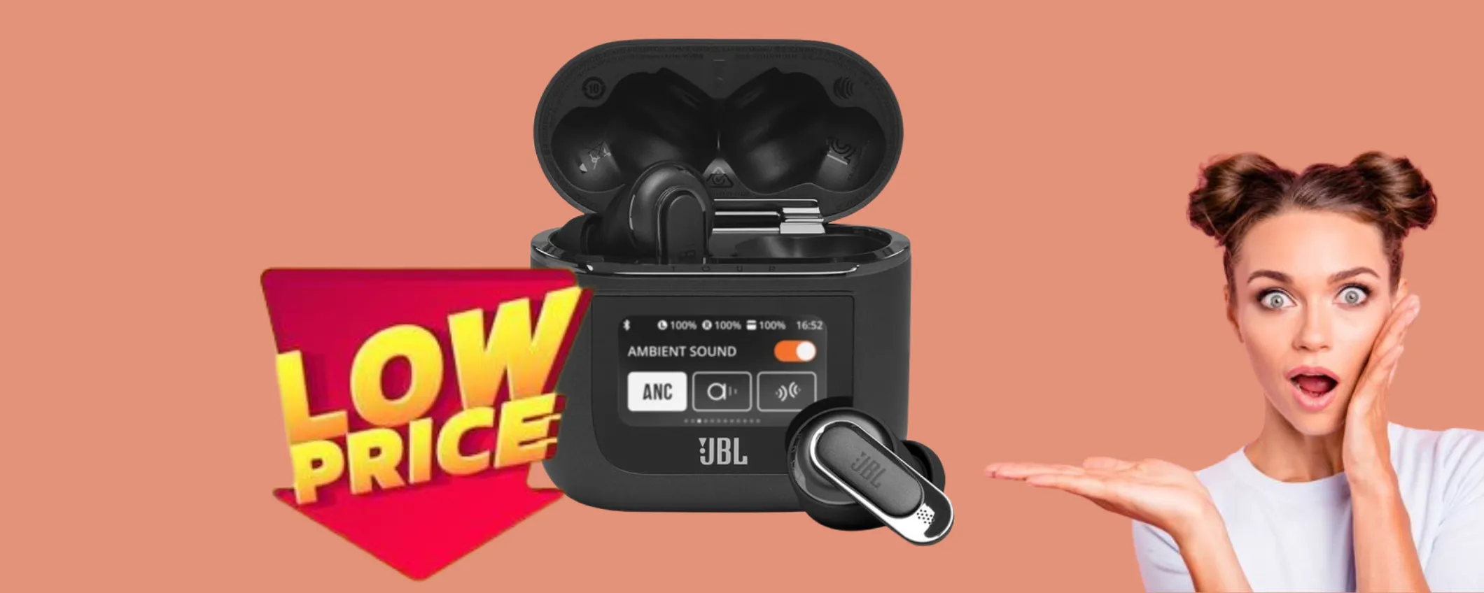 Auricolari Wireless JBL: oggi li paghi quasi la metà con lo sconto schock del -48%