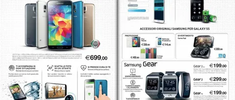 Volantino Uniero, spazio al Samsung Galaxy S5