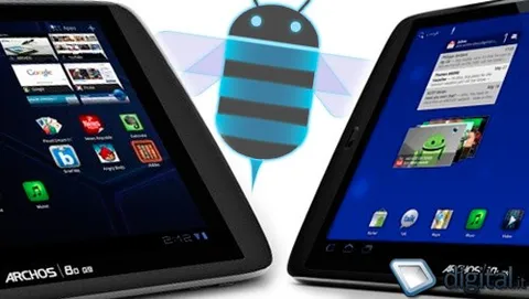 Archos 80 G9 e Archos 101 G9, tablet Android 3.1