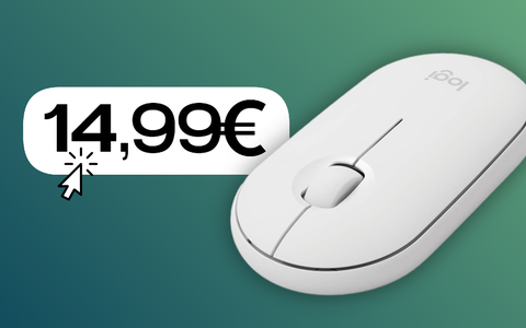 Logitech Pebble, il mouse wireless più famoso al mondo è scontato del 42%