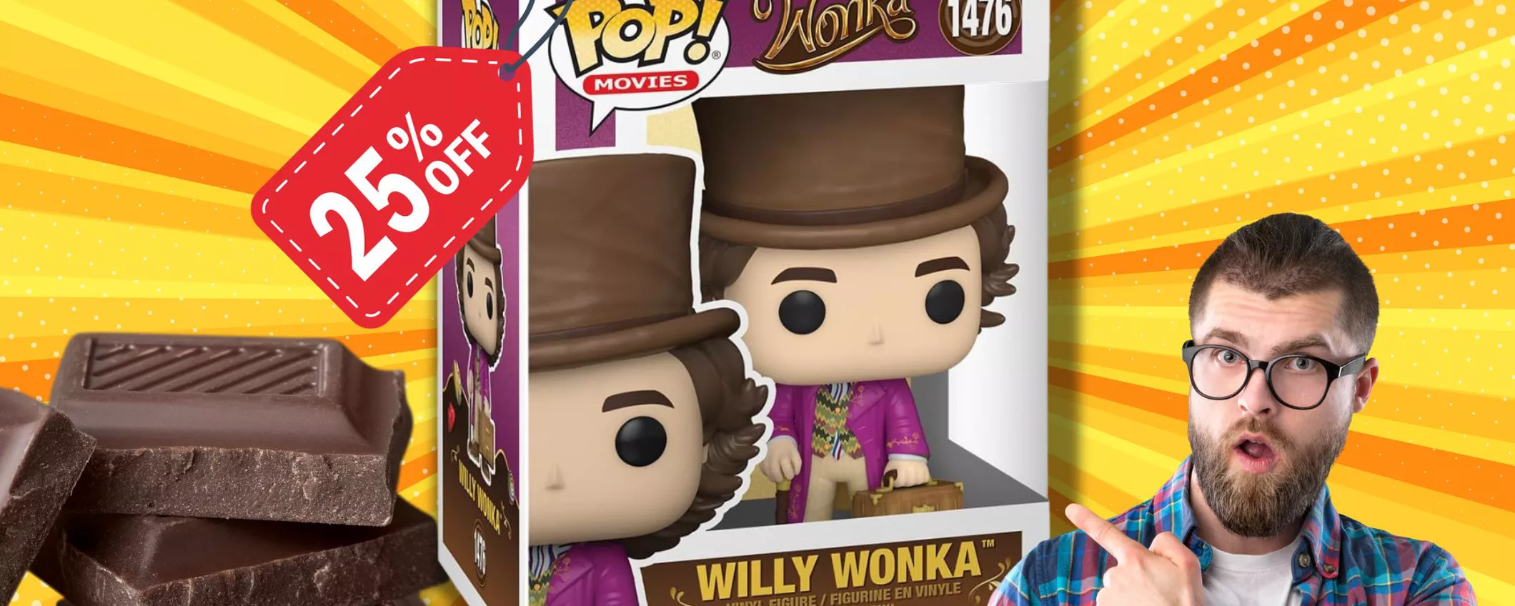 Funko POP di Willy Wonka IN SCONTO: immancabile per la tua collezione!