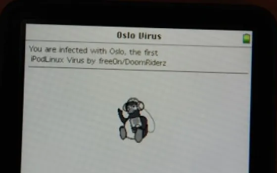 Podloso: il primo virus per iPod, o quasi...