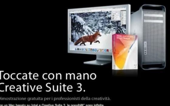 Seminari Creative Suite 3 a Roma e Bologna
