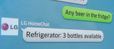 Gli elettrodomestici di LG si controllano via chat