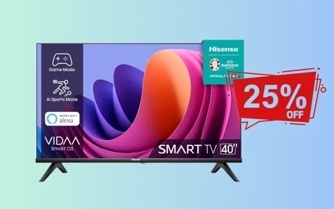 Goditi i tuoi film AL MEGLIO con la Smart TV Hisense da 40