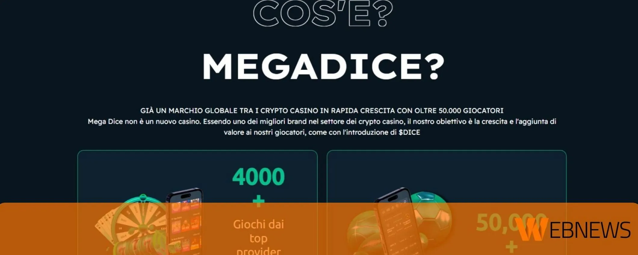 Che cos'è e come funziona la nuova prevendita di Mega Dice Token