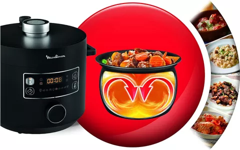 Multicooker Moulinex con 45 PROGRAMMI automatici è tuo a PREZZO BOMBA