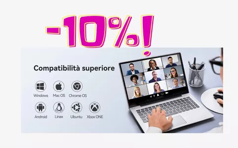 WEBCAM FHD con autofocus: approfitta del COUPON al 10%!