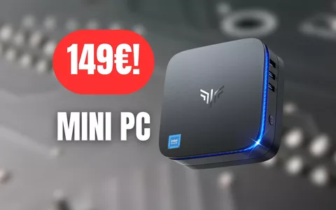 Mini PC potentissimo a soli 149€ su Amazon: OFFERTA DA NON PERDERE