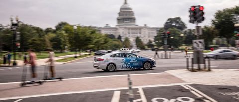 Ford, le sue self-driving car a Washington