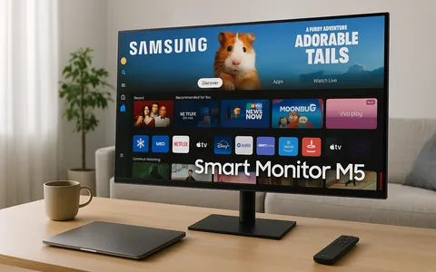 Samsung Smart Monitor M5: il miglior prodotto con cui lavorare al PC