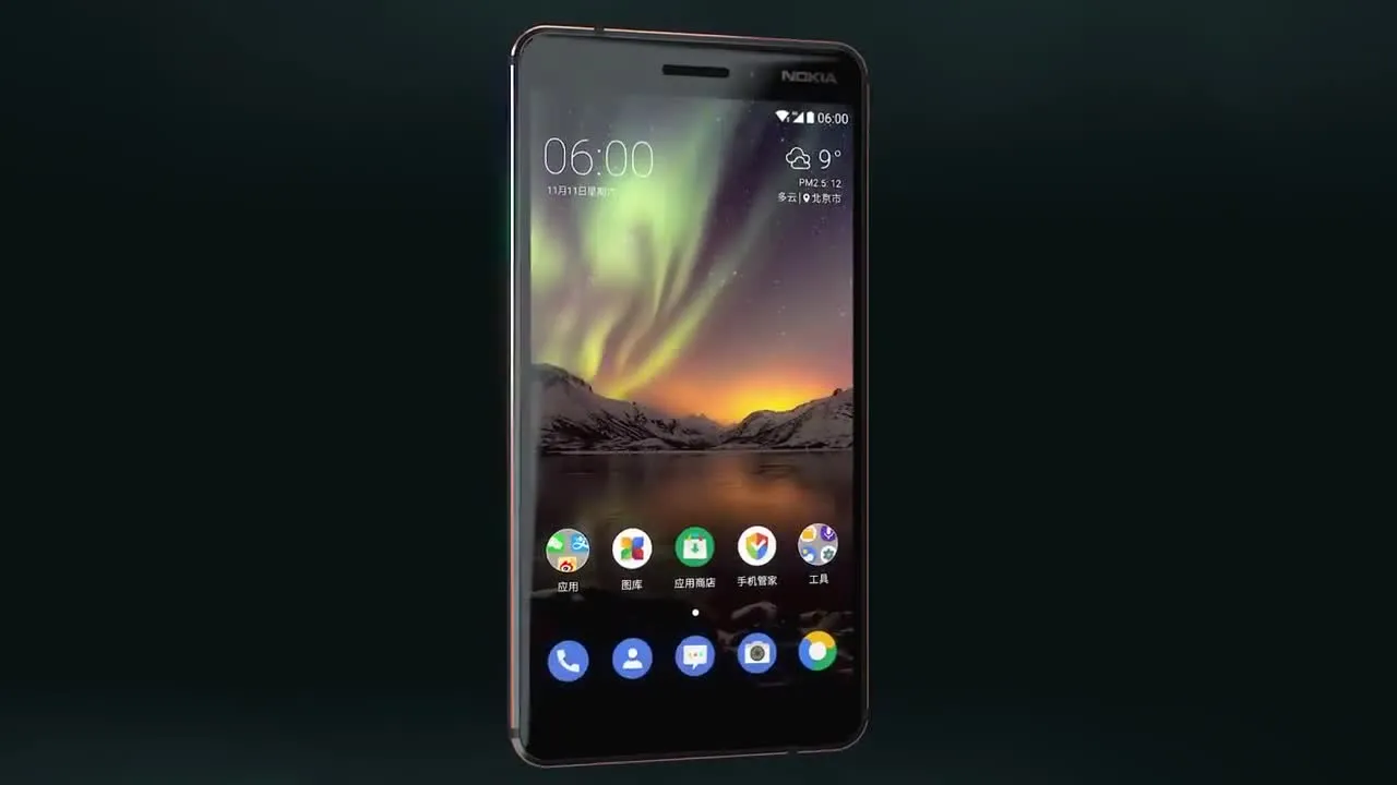 L'edizione 2018 dello smartphone Nokia 6