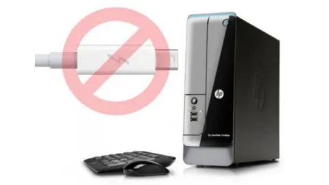 Intel Thunderbolt: HP non vuole rischiare