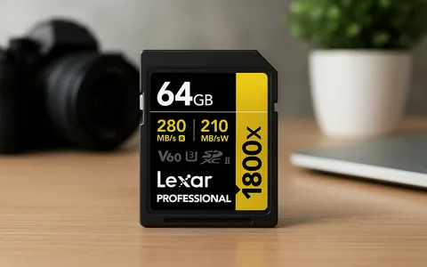 Lexar Professional 1800x 64GB: prestazioni top e prezzo in calo su Amazon