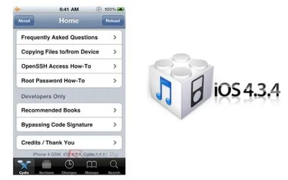 iOS 4.3.4: jailbreak già possibile con redsn0w 0.9.8b3