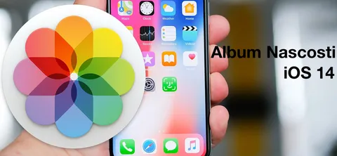 iOS 14, rivelare (o nascondere) l'Album Nascosto