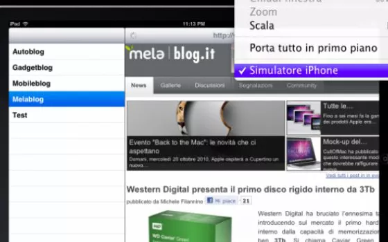 Mac OS X 10.7 Lion eredita lo scrolling inerziale da iOS ?