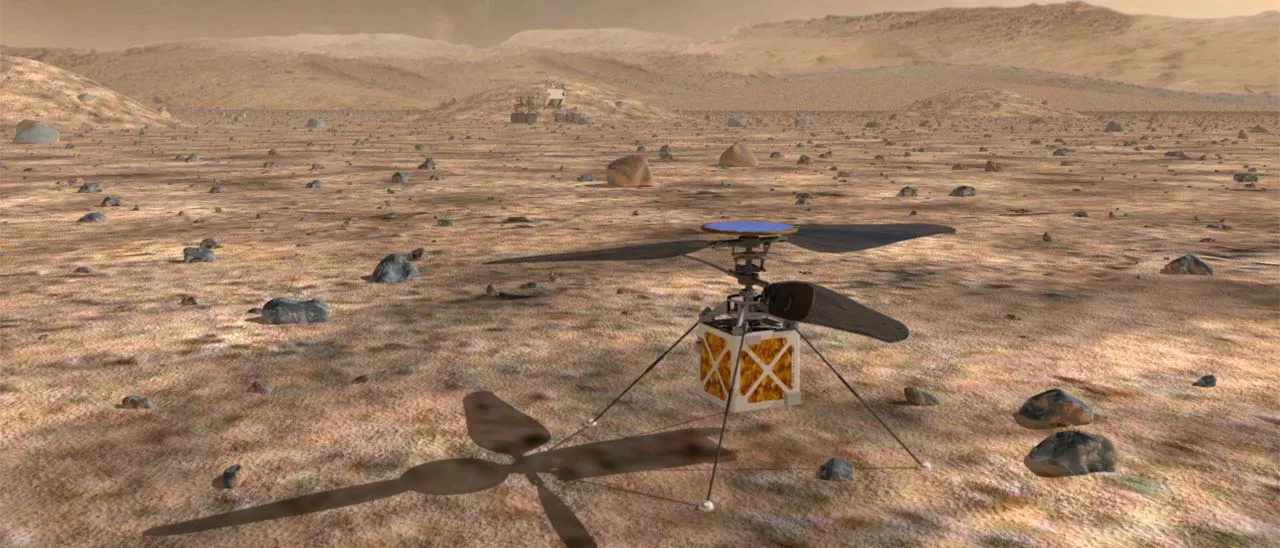 NASA: un drone elicottero per esplorare Marte
