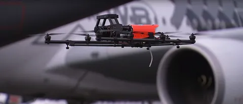 Airbus usa i droni per controllare gli aerei