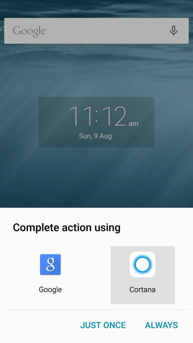 Cortana per Android