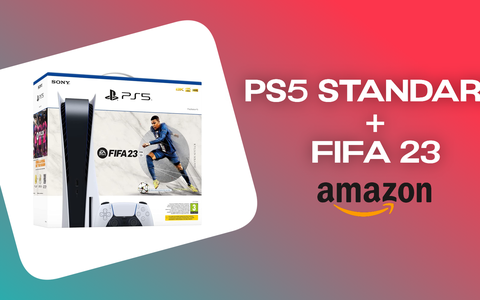 PlayStation 5 Standard + FIFA23 + FUT VCH OFFERTA Amazon